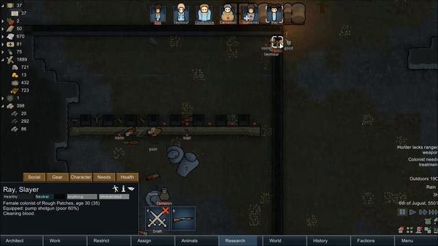 Muffalo Revenge and Another Recruit | RimWorld (Alpha 17) смотреть онлайн