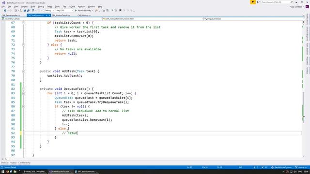 Queue Tasks and Validate - Task System in Battle Royale Tycoon (Unity 2D Tutorial) смотреть онлайн
