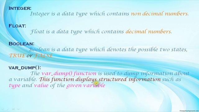 VARIABLES DATA TYPE OPERATION | CHAPTER 4 | COMPUTER APPLICATION смотреть онлайн