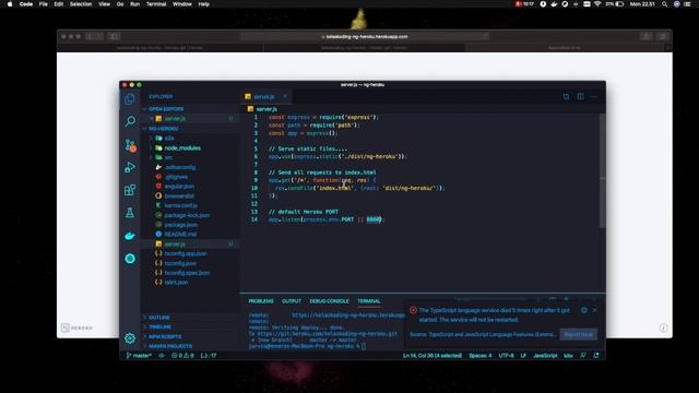 Deployment Angular apps ke Heroku смотреть онлайн