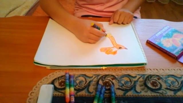 МАСТЕР-КЛАСС ПО РИСОВАНИЮ. РИСУЕМ ЖАР-ПТИЦУ! смотреть онлайн