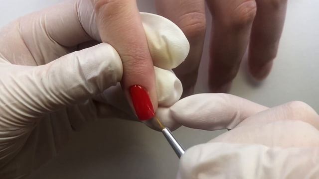 Ремонт ногтей. Коррекция. Выравнивание гель лаком смотреть онлайн