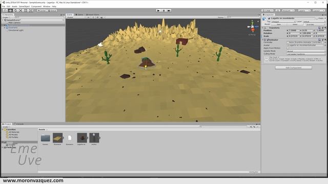 Tutorial Blender y Unity para principiantes · Exportar animación de Blender a Unity en bucle. смотреть онлайн