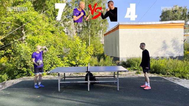 НАСТОЛЬНЫЙ ТЕННИСБОЛ ИЛИ ТЕКБОЛ НА ТЕННИСНОМ СТОЛЕ?! // RED BULL ОКРЫЛЯЕТ?! смотреть онлайн