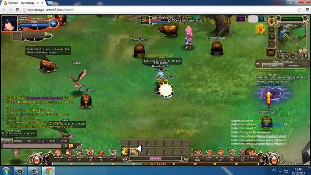 Tutorial: Crystal saga смотреть онлайн