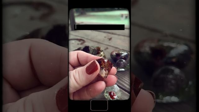 Amanita Gemstone -This crystal resin Diamond has a real Mushroom and Coral Fungi inside. #mushrooms смотреть онлайн