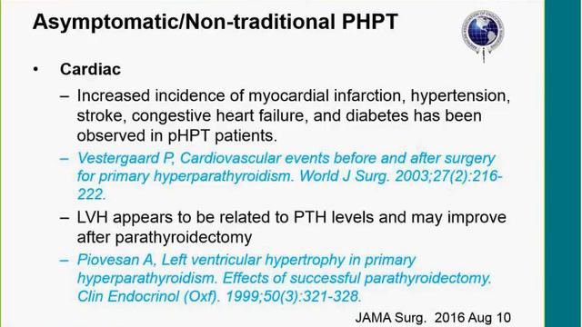 Updated Guidelines for the Management of Primary Hyperparathyroidism by Scott Wilhelm, MD смотреть онлайн