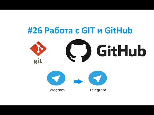 26. Работа с GitHub и системой контроля версий. Клонирование проекта, commit, push. смотреть онлайн