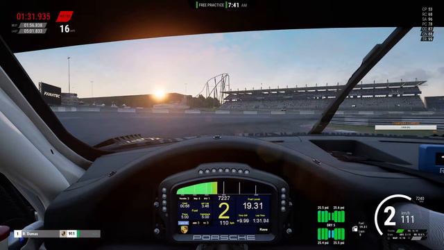 Assetto Corsa Competizione - тестируем настройки смотреть онлайн