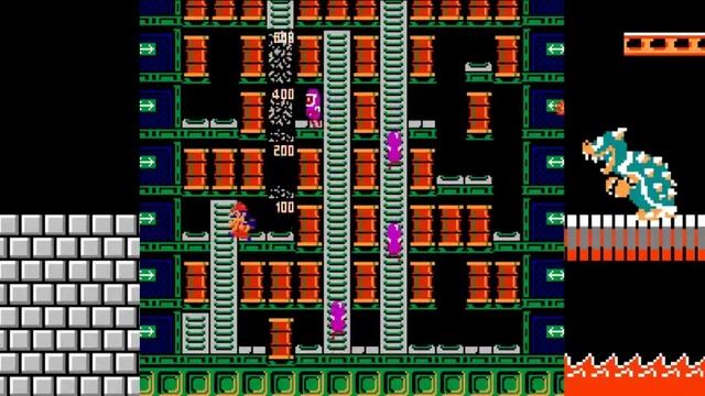 Wrecking Crew (NES) Walkthrough - Stages 85 to 100 смотреть онлайн