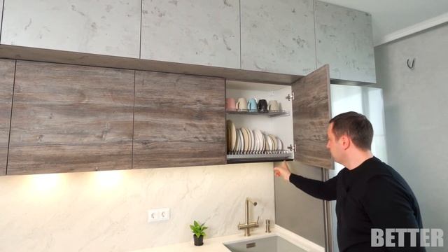 Прямая кухня длиной 3.6 м | Straight kitchen 3.6 m long смотреть онлайн