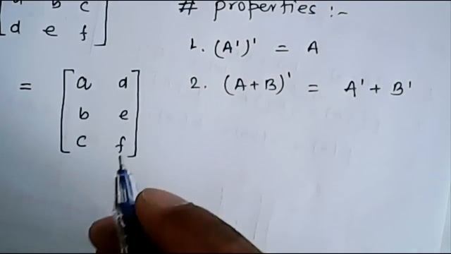 Mathematics: Transpose of a Matrix смотреть онлайн