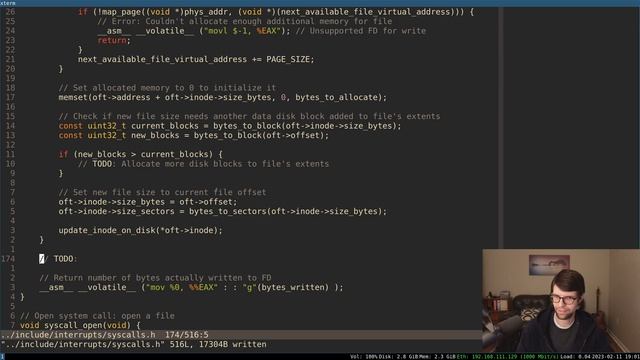 Write() Syscall | 32 Bit OS Dev (in C) смотреть онлайн