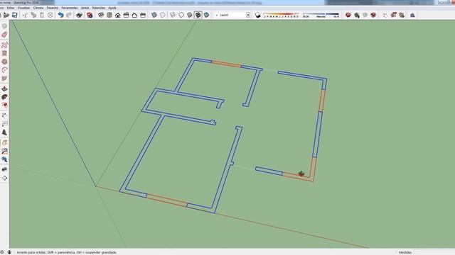 SketchUp | Criar Modelo no Sketchup a partir do AutoCAD смотреть онлайн
