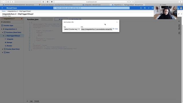 Integrate Azure functions with Azure KeyVault смотреть онлайн