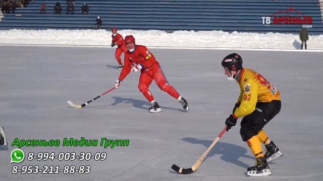 Хоккей в Арсеньеве. "Восток" vs "СКА-Нефтяник 2" смотреть онлайн