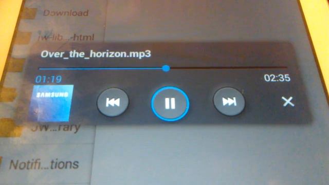 Samsung Galaxy Ringtone - Over The Horizon (Music) Mp3