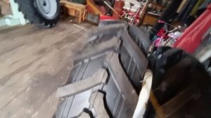 сравнение колёс на МТЗ стандартных и широких