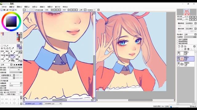 [Speedpaint SAI] Bunny смотреть онлайн