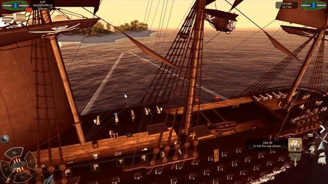 The pirate Caribbean hunt, [Multiplayer] Battle royal and 6P 2v2. смотреть онлайн