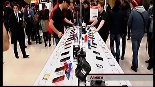 Старт продаж iPhone 6 в ТЕХНОДОМЕ смотреть онлайн