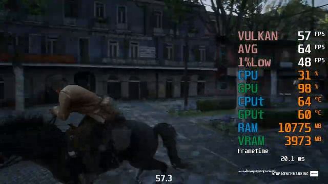 AMD Radeon RX 6500 XT -- AMD Ryzen 5 5600G -- Red Dead Redemption 2 Benchmark смотреть онлайн