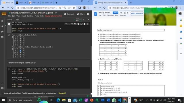 Modul 1_DataMining_Manipulasi array menggunakan numpy смотреть онлайн
