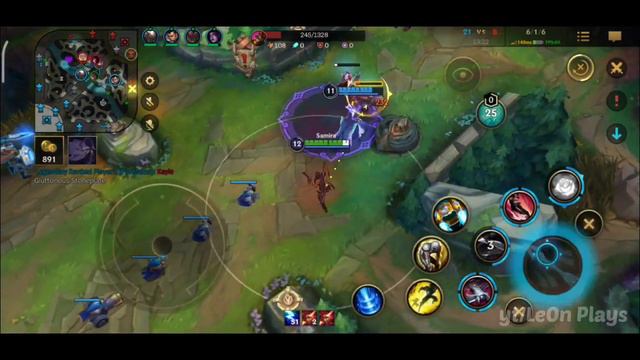 SAMIRA LEGENDARY RANKED GAMEPLAY | Best Samira Build Wild Rift