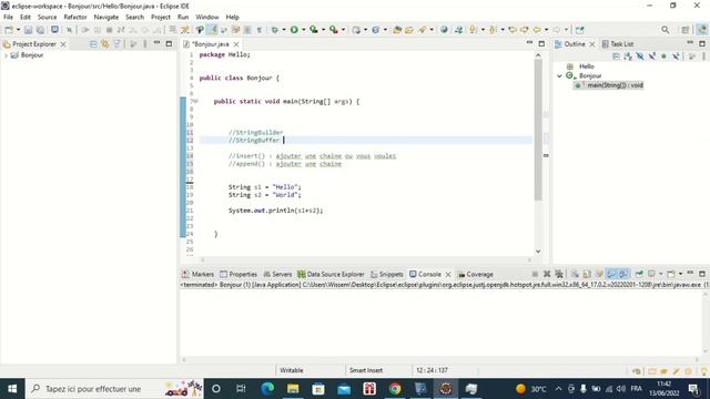 StringBuilder & StringBuffer (35) смотреть онлайн