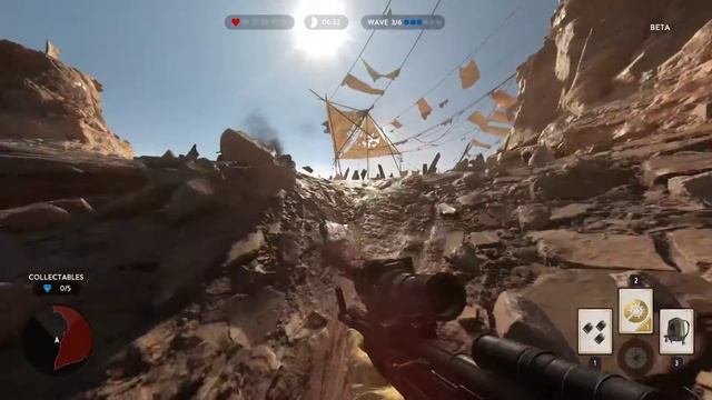 Star Wars Battlefront BETA gameplay (Windows 10 GTX760 SLI) ULTRA Settings смотреть онлайн
