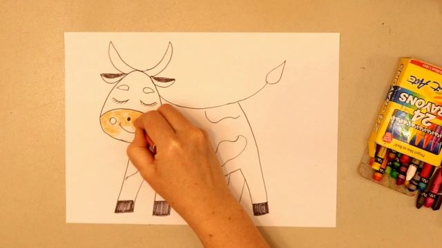 КАК НАРИСОВАТЬ БЫЧКА ? УРОК РИСОВАНИЯ ❄️ смотреть онлайн