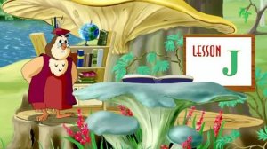 Буква J от Тетушки Совы (английский)