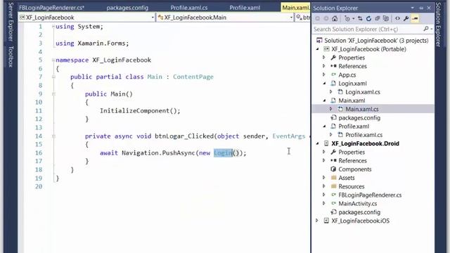Xamarin Forms - Login com Facebook смотреть онлайн