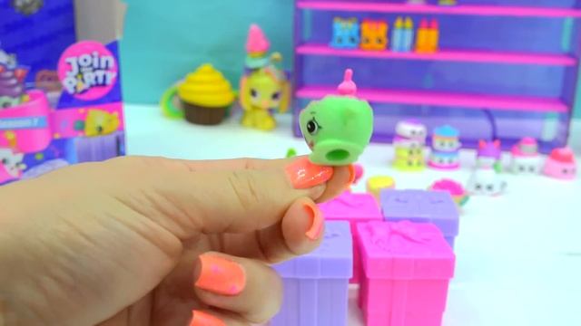 Surprise Mystery Gift Blind Bag Shopkins Season 7 Topkins Full Box Case - Video смотреть онлайн