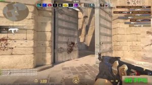 CS2 FPS TEST RYZEN 5 2600 & GTX 1070