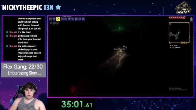 TERRARIA BUT I HAVE DREAM LUCK (CHALLENGE) смотреть онлайн