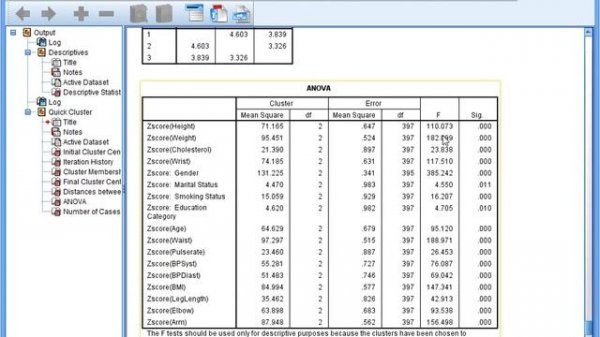 K Means Cluster Analysis in SPSS