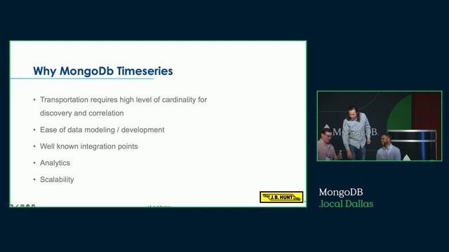 Trucks with Flux Capacitors: How J.B. Hunt Transport Leverages MongoDB Time Series to Track Trucks смотреть онлайн