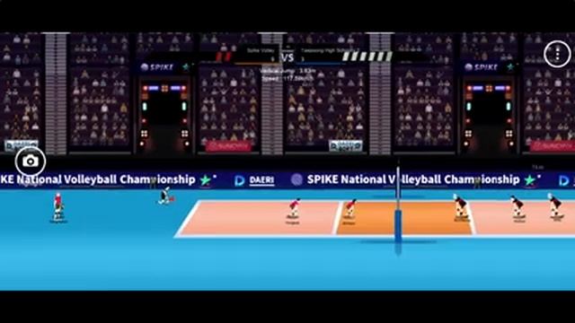 Nishikawa vs SangHyeon. Battle of Crushing Aces. The Spike. Volleyball simulator 3x3 смотреть онлайн