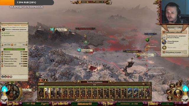 #1.Total War Warhammer 2.Хаос.Холек Солнцеед/Chaos.Cholek смотреть онлайн