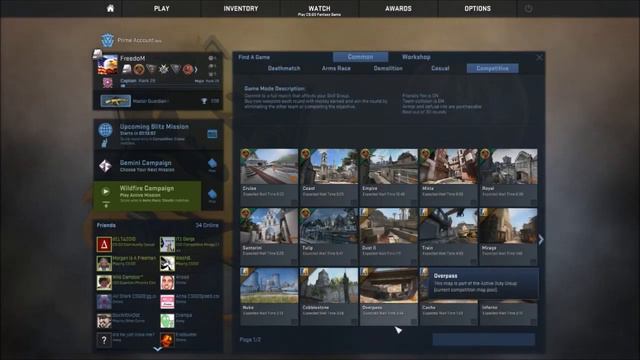 CS:GO - Update! Nuke added to Competitive Match pool and Prime account info! смотреть онлайн