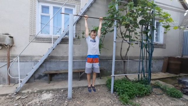 Как накачать пресс на турнике | Лучше упражнения для пресса на турнике . смотреть онлайн