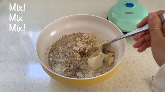 How To Make Vegan Protein Waffles! | Oat Flour & High In Protein