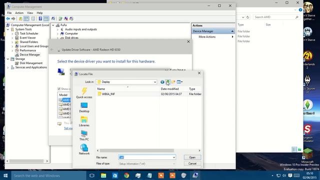 Install/Update AMD Catalyst Driver | Windows 10 (Black Screen Fix) смотреть онлайн