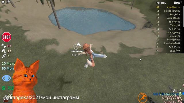 ЛОМАЕМ КОСТИ С ОРАНДЖ КЕТОМ И РАЗГОВАРИВАЕМ НА РАЗНЫЕ ТЕМЫ! ВСЕХ С 8 МАРТА! Roblox Broken Bones IV смотреть онлайн