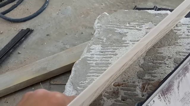 ручной рез плитки  на 45 болгаркой.