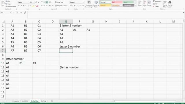 Dollar Sign $ in Excel | Excel in Minutes excel dollar смотреть онлайн