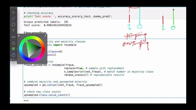 Credit Card Fraud Detection-(PART 2)-Dealing With DATA IMBALANCE-Upsampling/Downsampling смотреть онлайн