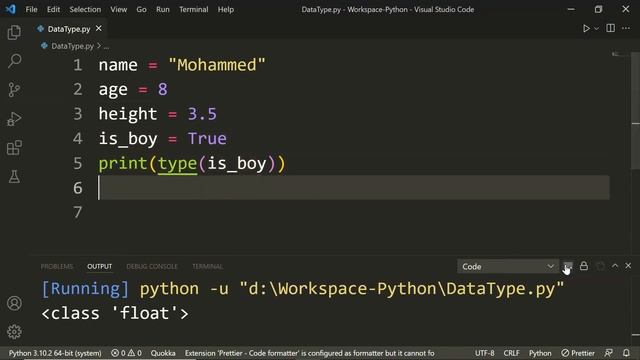 Variables & Data Types of Python in Tamil | Python for Beginners in Tamil | Python Programming смотреть онлайн