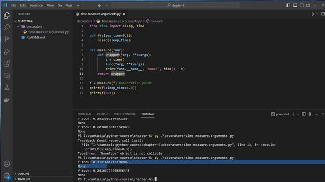 Python Course: 6.1.1 : Decorators Introduction (Part 1) смотреть онлайн